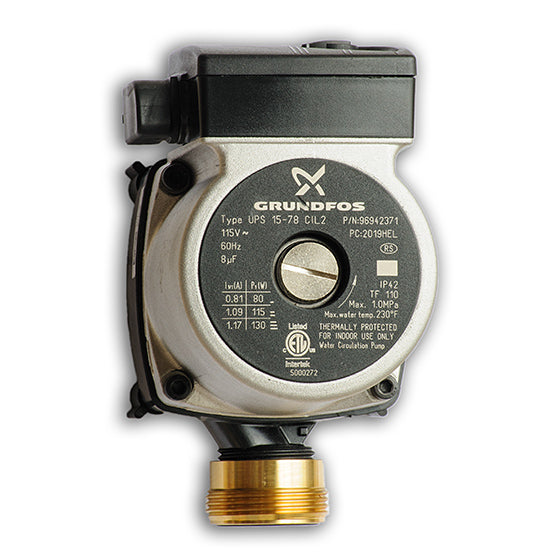 Grundfos UPS15-78CIL2 Pump Assembly For Helidoyne HPAK-016 (40145)