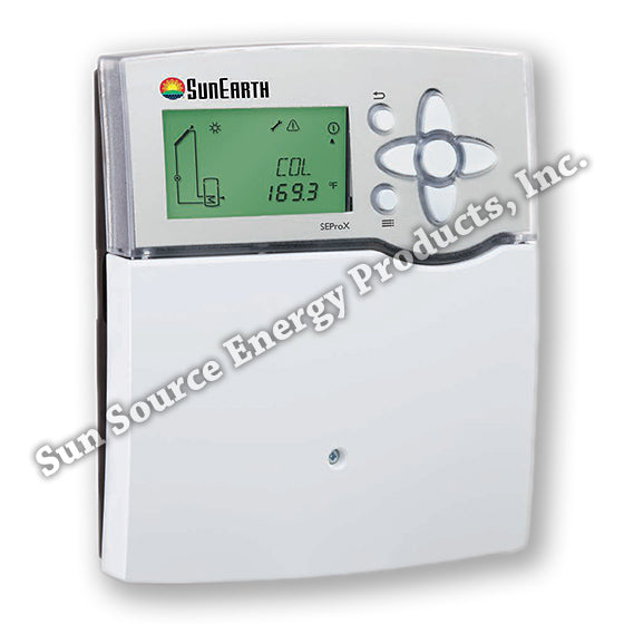 SunEarth SEProX (RESOL DeltaSol BX) Solar Control, 5 Sensors
