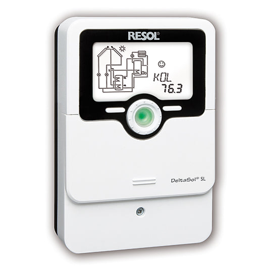 RESOL DeltaSol SL Solar Controller, 3 Sensors